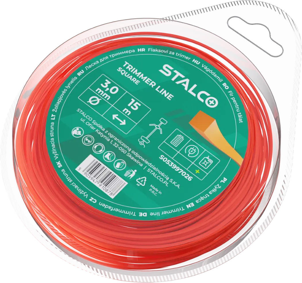 Cutting Line Square 1.6 mm × 15 m, square STALCO S053997022