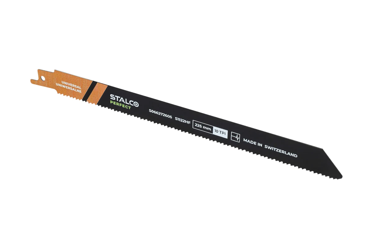 Reciprocating saw blades for wood