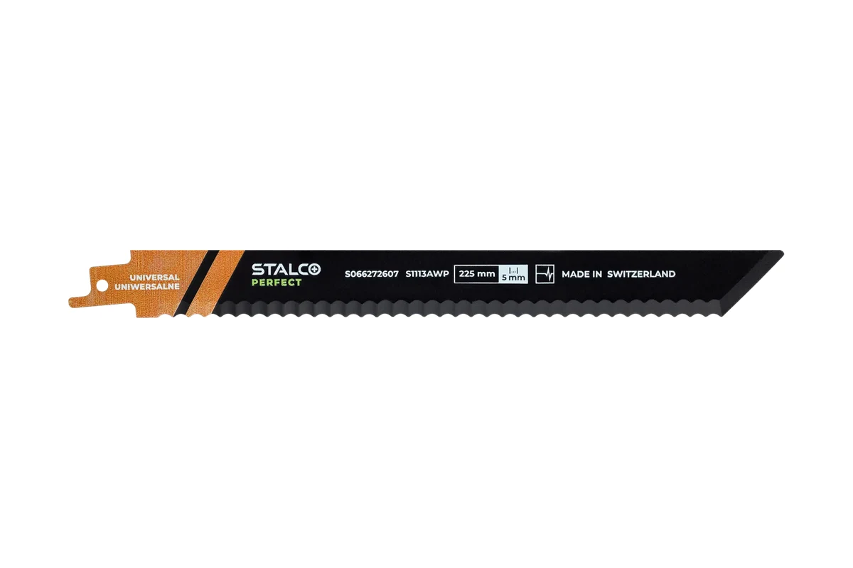 Special reciprocating saw blades