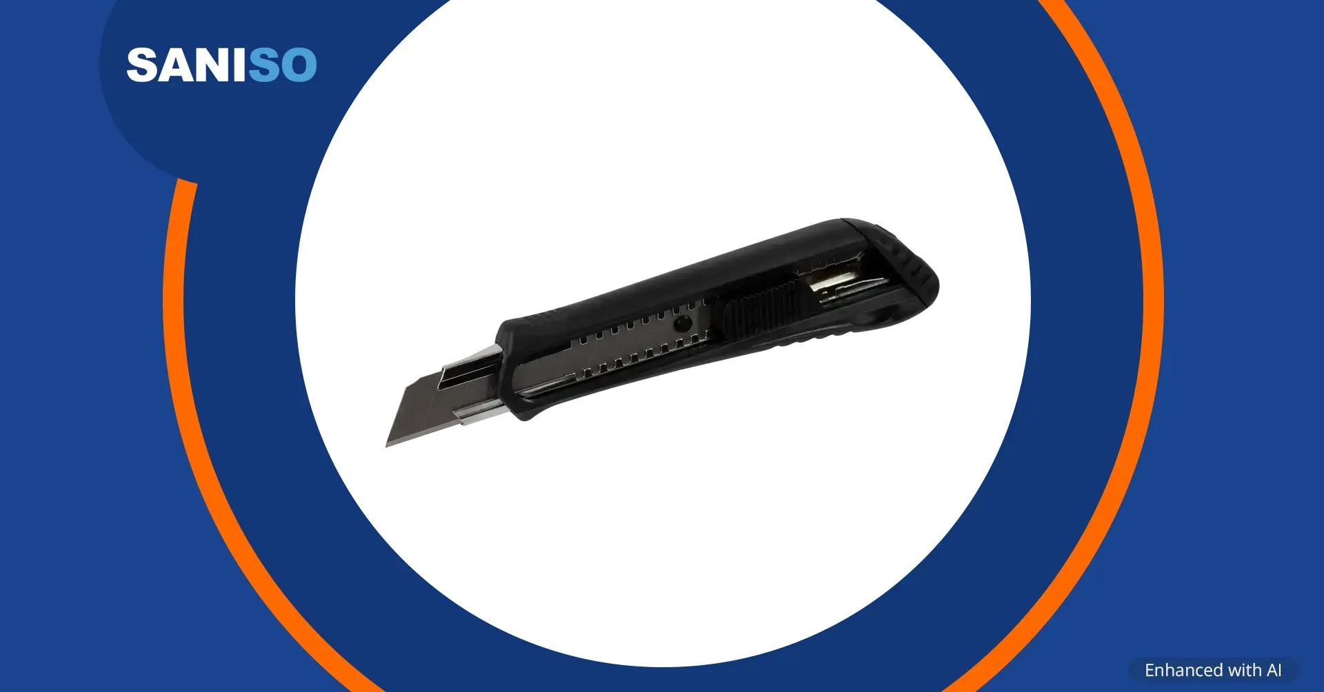 Snap-off knife 18 mm STALCO PERFECT