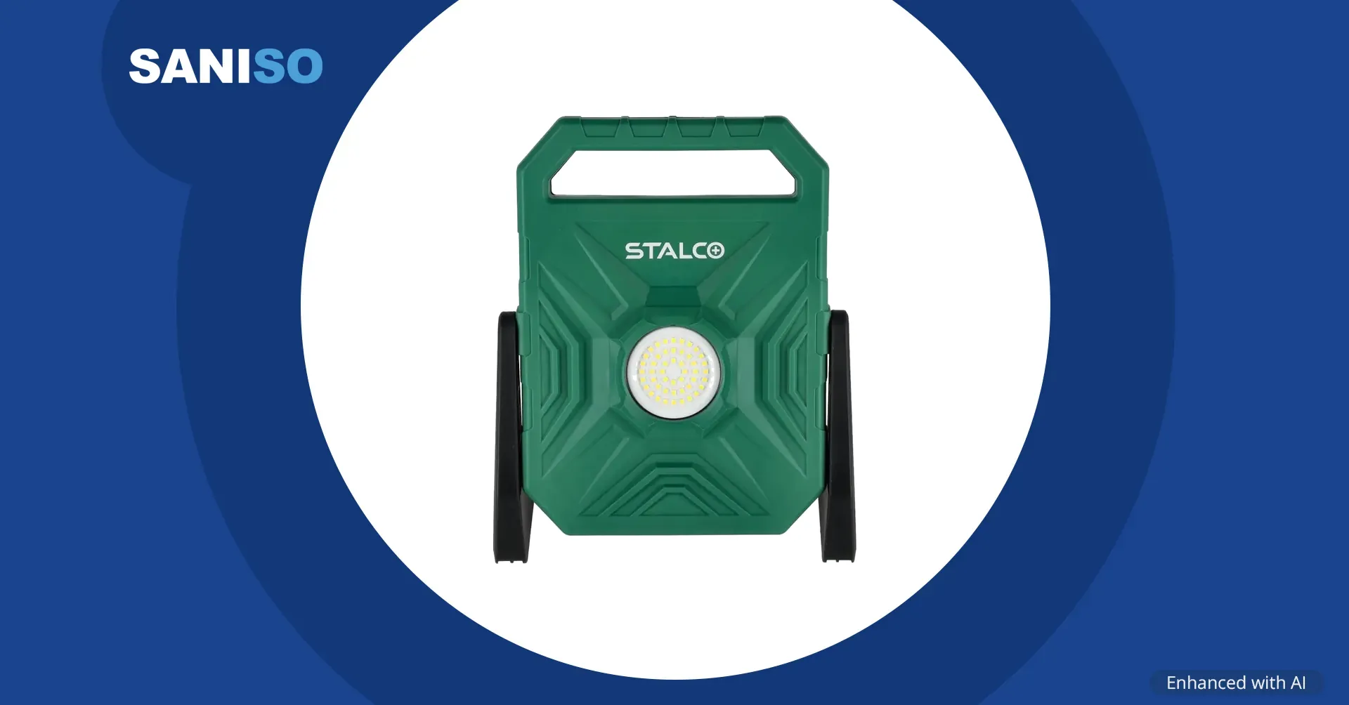 Cordless floodlight FLS20-30W STALCO (S-Volt 20V, 4000 lm)