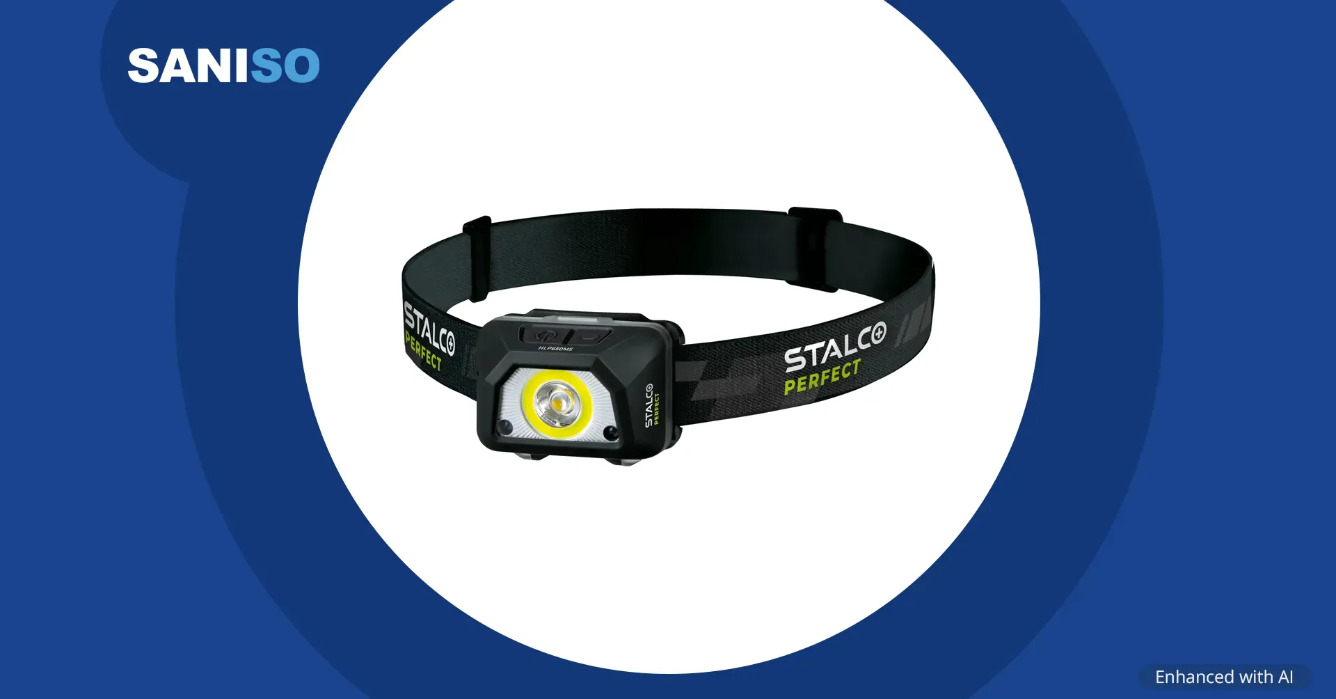 Rechargeable headlamp HLS650MS STALCO PERFECT (650 lm)