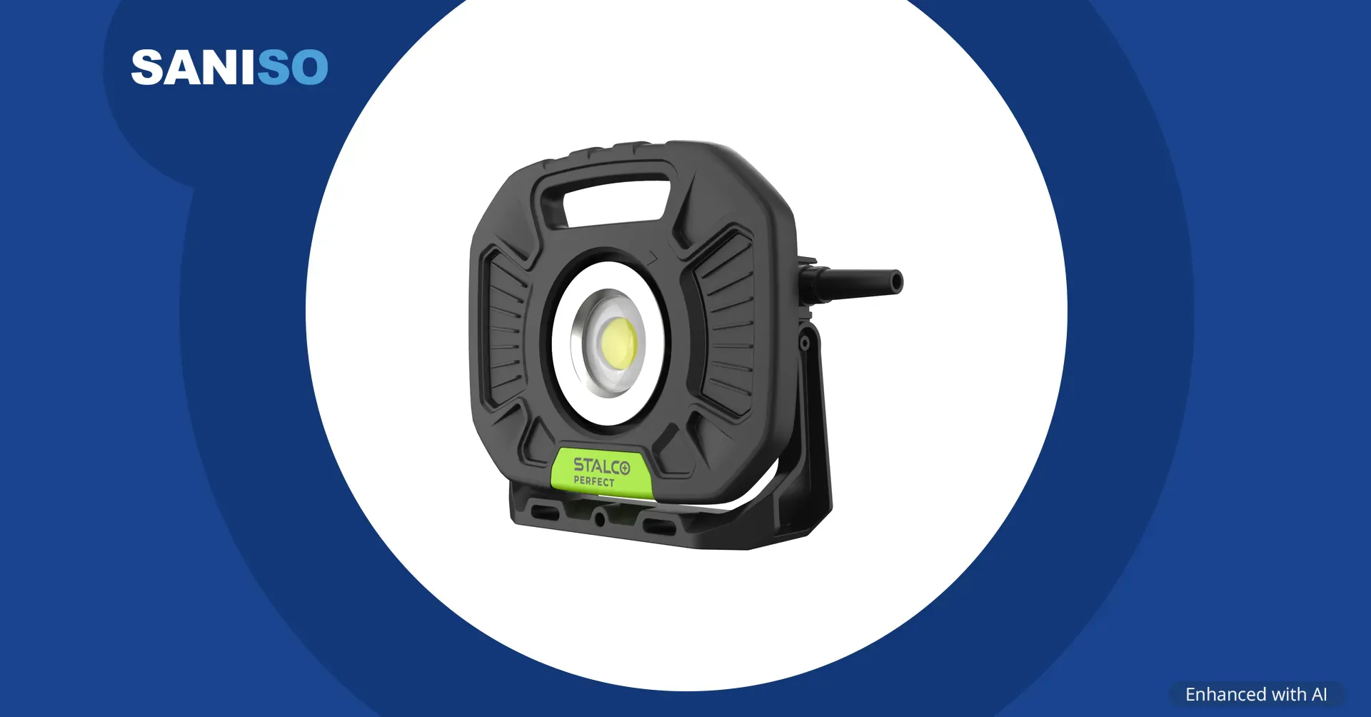 Cordless LED floodlight LUM-X C-FL40W STALCO PERFECT (4000 lm)