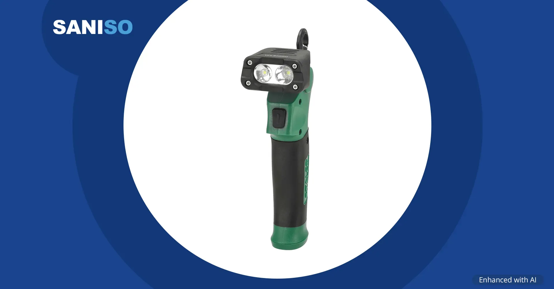 Rechargeable LED work lamp WLS1000 STALCO (1000 lm)