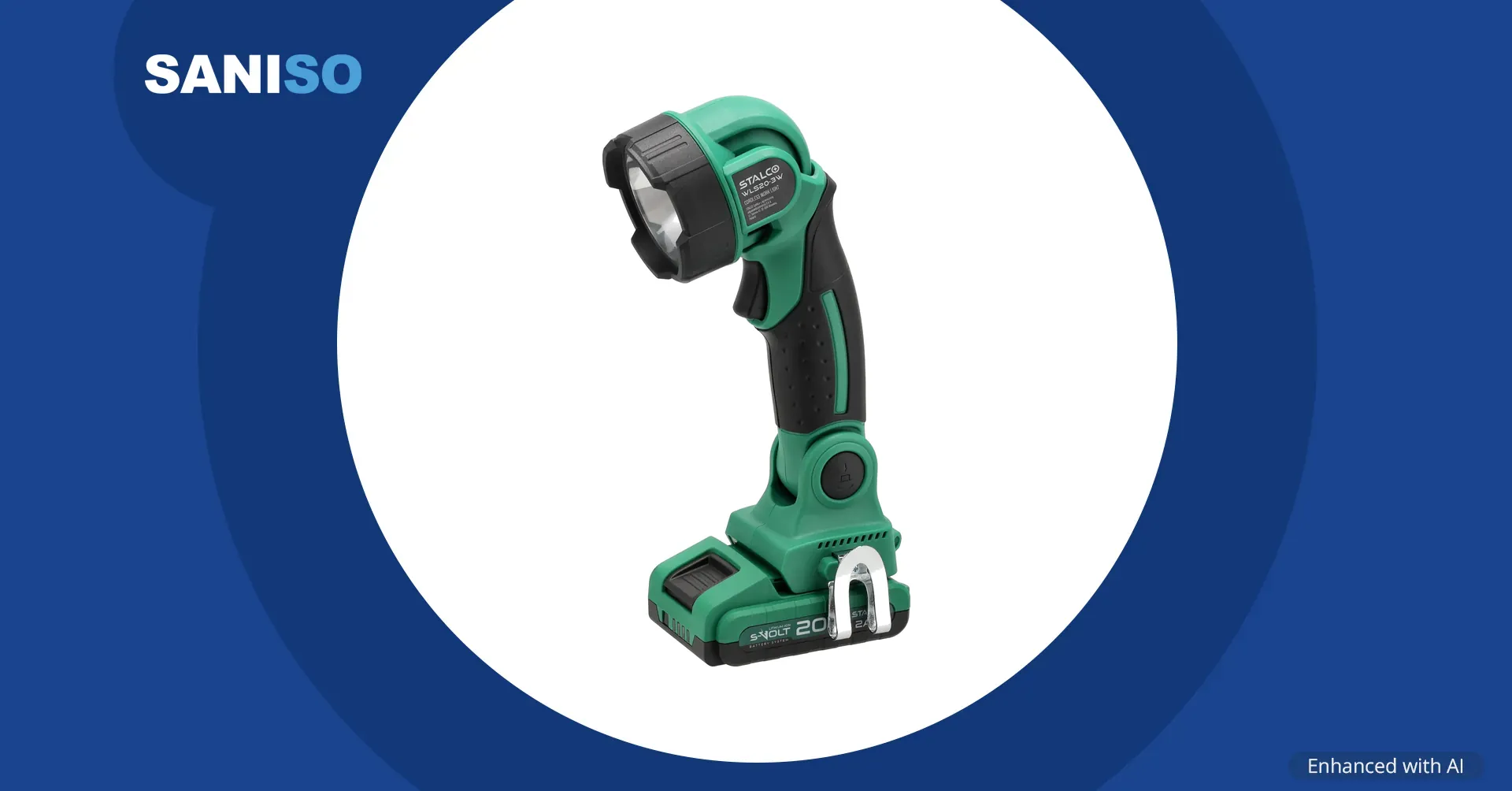 Cordless work light WLS20-3W STALCO (S-Volt 20V)